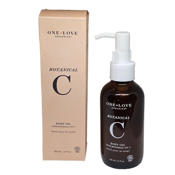 One Love Organics Vitamin Botanical C Body Oil 4oz Full Size‎ New in Box - Picture 4 of 13